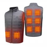 OEM Far Infrared Electric Heated Clothes Men's Rechargeable Heated Gilet for sale