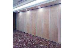 China Fire Resistant Sliding Folding Partition Walls / Movable Room Dividers supplier