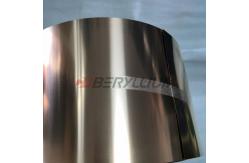 China TD04 State Beryllium Copper Metal Strips For Contract Springs supplier