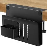 Desk Side Storage Steel Hanging No Drilling Thickness 1mm Customized Logo Acceptable