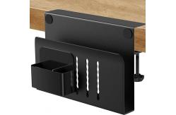 China Desk Side Storage Steel Hanging No Drilling Thickness 1mm Customized Logo Acceptable supplier