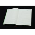 Purple Soft Cover Pocket Notebook PU Leather Material With 100 Gsm Cream Pages