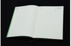 China Purple Soft Cover Pocket Notebook PU Leather Material With 100 Gsm Cream Pages supplier