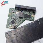 Hot Popular China manufacturer 1mmT 1.5w black thermal conductive gap filler pad 35shore00 for LED modules for sale