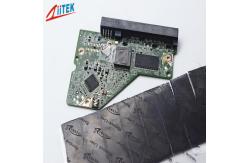 China Compressible Soft Silicone Pads For Low Stress Applications Like CPU supplier