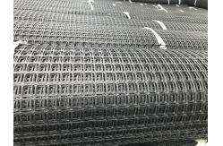 China High Tensile Strength Polypropylene Biaxial Geogrid 40KN For Road Construction supplier