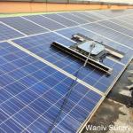 24V Operating Voltage Solar Panel Cleaning Robot with Advanced Maintenance Technology for sale
