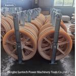 Triple Construction Conductor Stringing Pulley Nylon Block 60KN 660mm