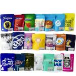 Cookies Zipper Mylar Bags Runtz Custom Printed Edible Gummies Stand Up 3.5g for sale