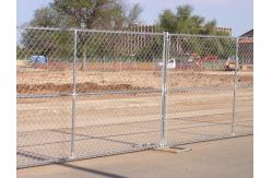 China Galvanized Residential Temp Fence Panels 6x12 Removable For Storage supplier