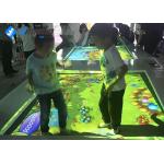 Trampoline Interactive Floor Projector With One Camera Wireless Mouse Keyboard for sale