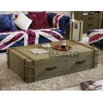 classic old style antique canvas coffee table box furniture for sale