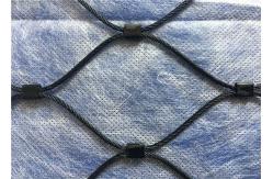 China Knotted Flexible Cable Mesh Metal Wire Rope Material Indestructible Long Using Life supplier