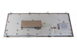China Front panel mount stainless Steel metal Kiosk Keyboard with 79 key , numeric keys supplier
