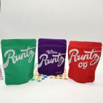 Reusable Multicolor Zipper Mylar Stand Up Pouches Moisture Proof For CBD weed for sale