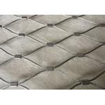 Corrosion Resisting Stainless Steel Ferrule Mesh , Flexible Stainless Steel Mesh