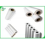 A0 80gsm 36inch * 150m Inkjet Plotter Paper Roll For Canon Plotter Printer for sale
