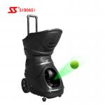 SGS Approved Tennis Ball Machine 9 Scale Frequency Built In Battery for sale