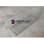 Durable Landscaping Gabion Baskets / Rock Basket Retaining Wall Customisation  for sale