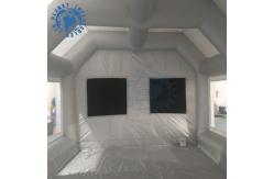 China 7 M Grey Inflatable Spray Booth Water Resistance With Storage Bag supplier