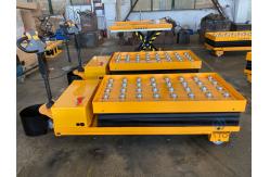 China Portable Mobile Hydraulic Scissor Lifting Platform With Skirt Protection 1020x610mm supplier