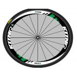 Eco Friendly Materials Bicycle Wheel Decals For Decoration Offset Printing for sale