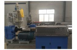 China Large Plastic Pipe Extrusion Line With Siemens Motor 1 Year Warranty supplier
