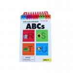 12 Sheets Wipe Clean Workbook Classic Baby Board Books color books shape books shape cards color cards flash cards for sale