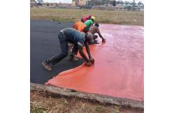 China Harmless Synthetic Sports Flooring Full Pour System Running Track supplier