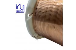 China High Temperature 0.15mm Enameled Flat Copper Wire For Automotive supplier
