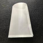 Ultrasonic Welding Nylon Filter Bag Pyramid Rosin Bags White Color With String for sale