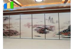 China Aluminum Alloy Frame Sound Proofing Folding Partition Walls For Studio supplier