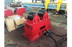 China 15 T Hydrulic Lifting Bolt Adjustment  Pipe Roller Stands , CE Pipe Welding Rollers supplier