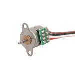 High Speed Permanent Magnet Stepper Motor 2 Phase 4 Wire Small Size micro stepper motor VSM0801 for sale