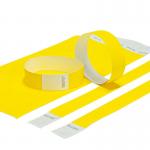 Custom Tyvek Event Wristbands With Barcode Numbered Waterproof Party Identification Admission Paper Bracelet