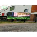 Full color outdoor P 10 LED display with columns for advertising for sale
