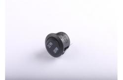 China High Durability Electrical Round Rocker Switch For Metal Electric Box supplier