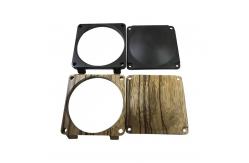 China Customizable Wooden Cnc Parts Cnc Wood Shapes Finished With Painting And Polishing supplier