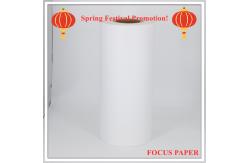 China 45gsm Jumbo Thermal Paper Roll BPA Free 3 1/8 Roll Diameter supplier