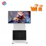 55 Rotating Indoor Digital Signage LCD Kiosk One Key Switch For Public Places for sale