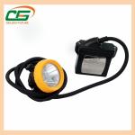 15000lux 6.6ah Li-Ion Battery Waterproof Led Industry Corded Mining Cap Lamp for sale