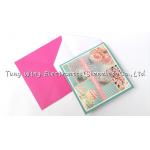 Christmas Square Shaped Musical Greeting Card with sound module for sale