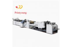 China Automatic Sheet Feeding Paper Bag Making Machine With Handle Application supplier