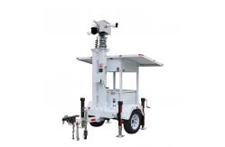 China Solar Security Camera Trailer Mobile Surveillance Trailer For Public Security supplier