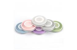 China Portable 320ml Silicone Collapsible Reusable Coffee Cup supplier