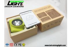 China 18000lux 385lum Cordless Miners Cap Lamp 6500mAh With LCD Screen supplier