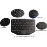 IP65 Wireless Bluetooth Industrial Keyboard Robust ABS With Touchpad Backlit for sale