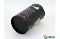 China Cylindrical tin / Paper Composite Cans For Food Packaging with Plastic Cap supplier