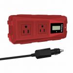 Silent Cooling Fan Overload Protection 12V to 110V/220V Car Inverter 300W Output Current 0.91A 220V/110V DC/AC Inverters for sale