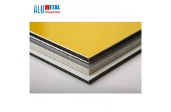 China 2440mm 3mm Pvdf Aluminium Composite Panel Anodized For Exterior Wall supplier